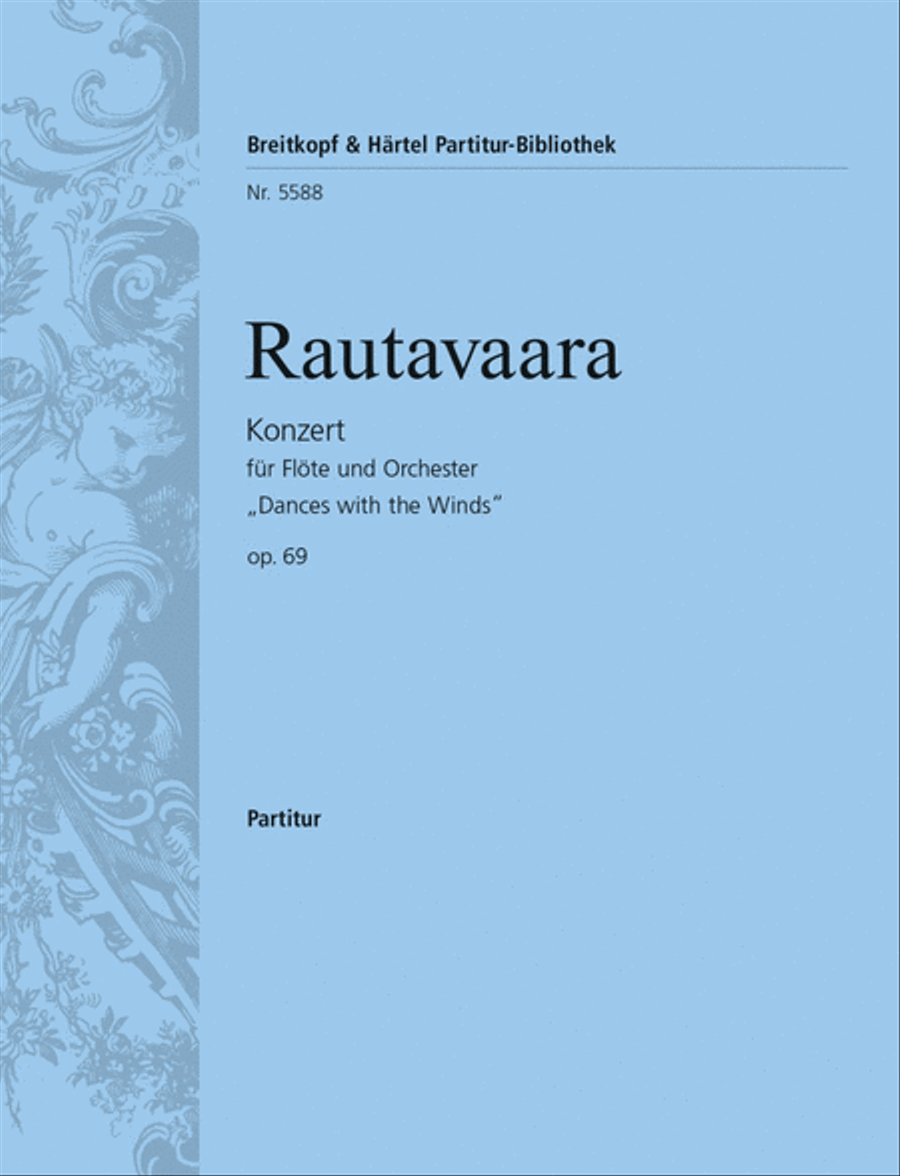 Flute Concerto “Dances with the Winds” (Op. 69) Orchestra scores gallery preview page 1