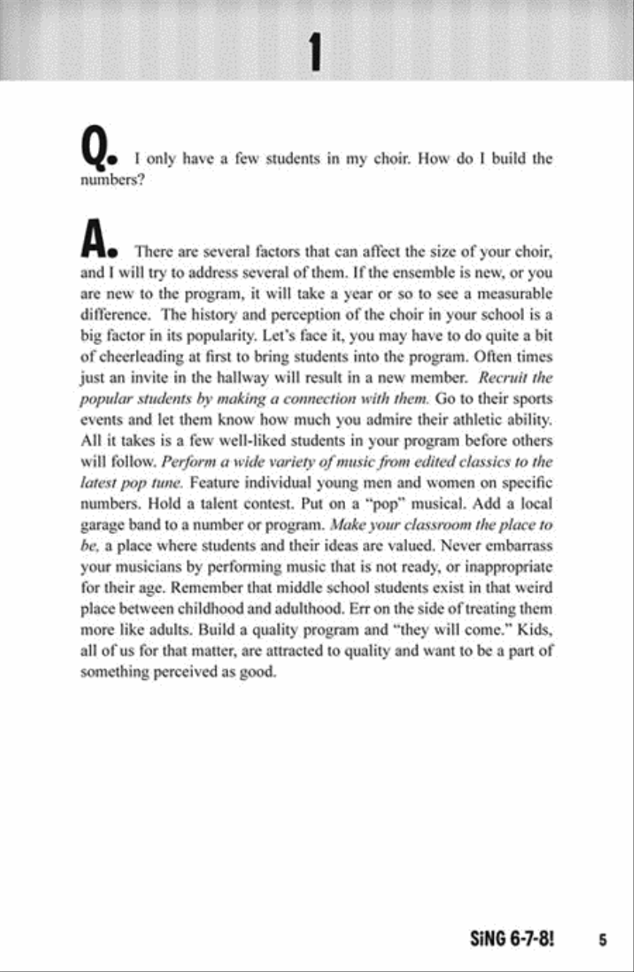 Sing 6-7-8! Choir scores gallery preview page 2