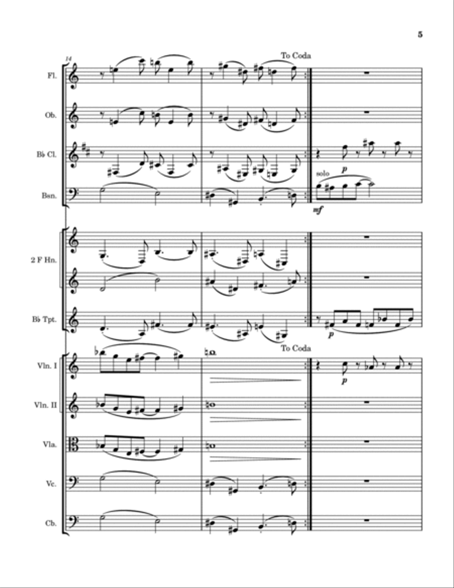Sinfonia #33 Chamber Orchestra scores gallery preview page 5