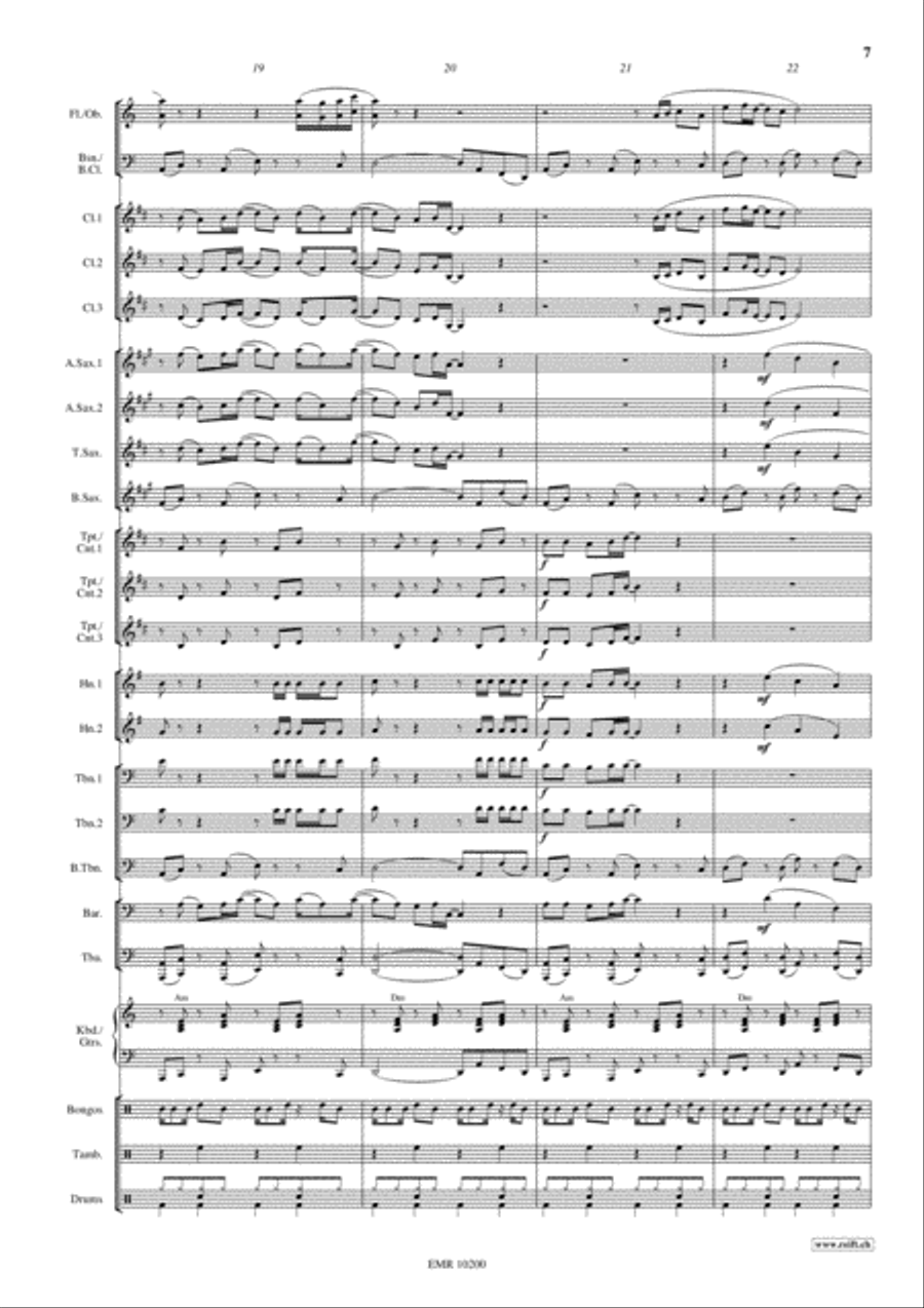 Alexandrie, Alexandra Alexandrie, Alexandra Concert Band scores gallery preview page 8