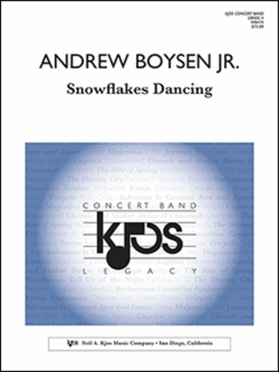 Book cover for Snowflakes Dancing
