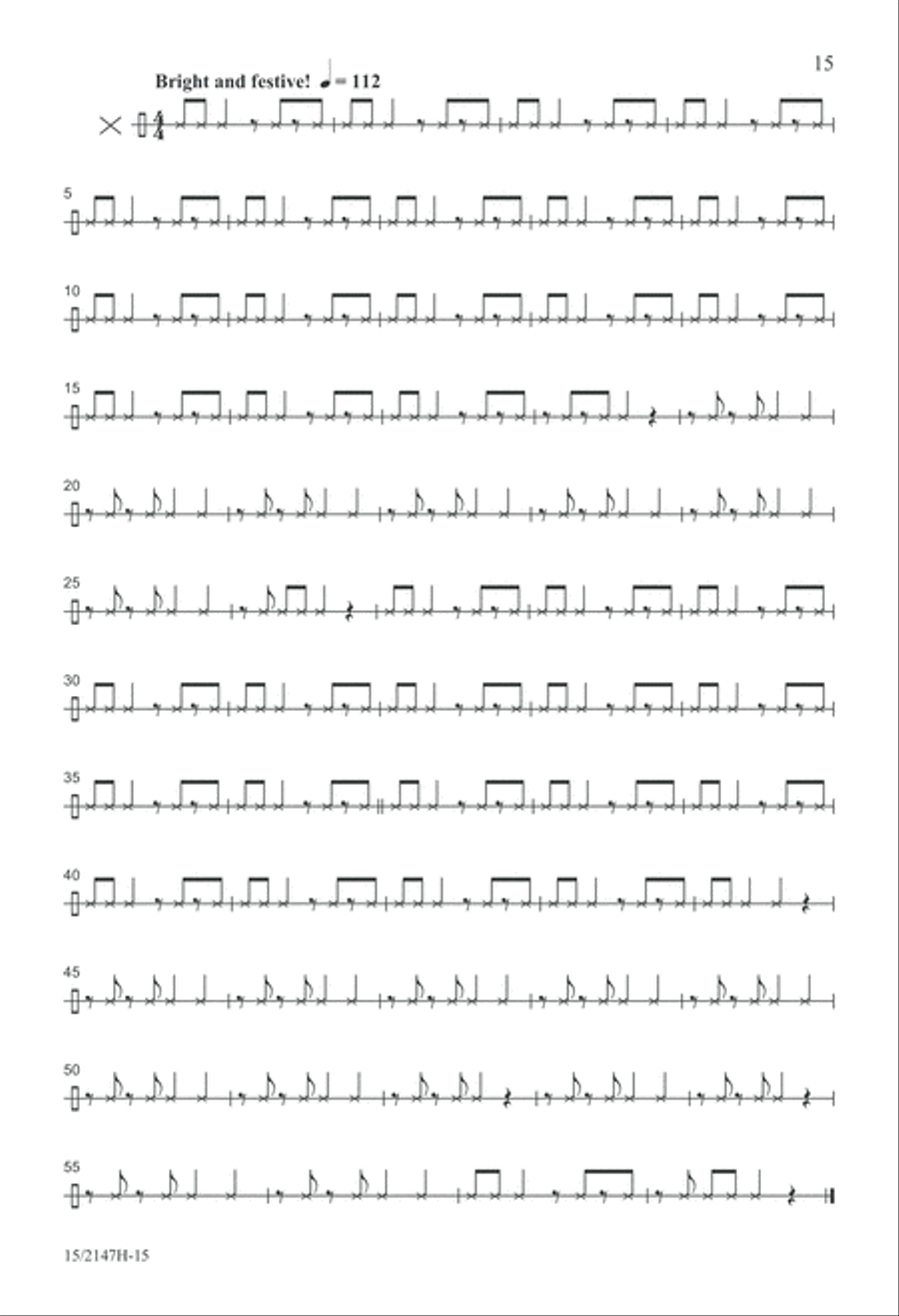 Chíu, Chíu, Chíu Chíu, Chíu, Chíu 3-Part scores gallery preview page 15