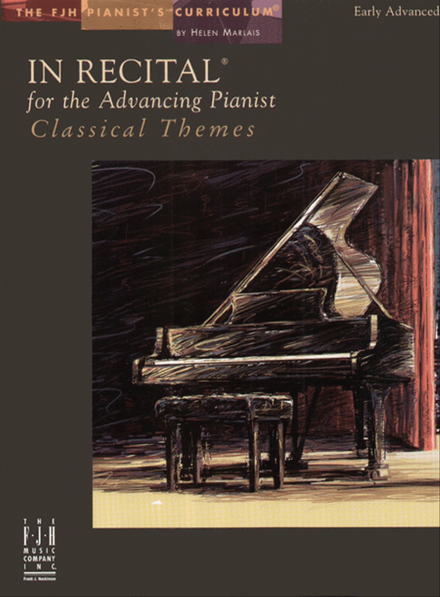 In Recital for the Advancing Pianist, Classical Themes Piano Method scores gallery preview page 2