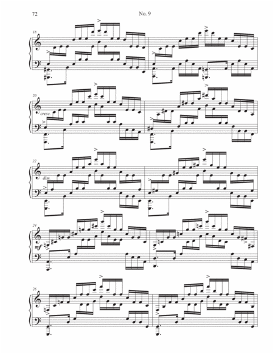 Hybrid Study No. 9 Piano Method scores gallery preview page 3