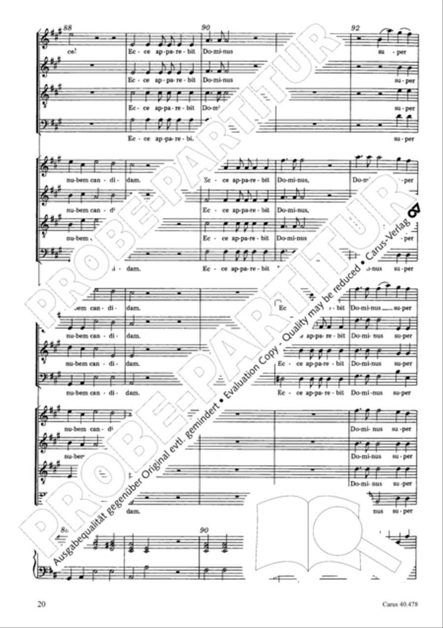 Hora est 4-Part scores gallery preview page 21