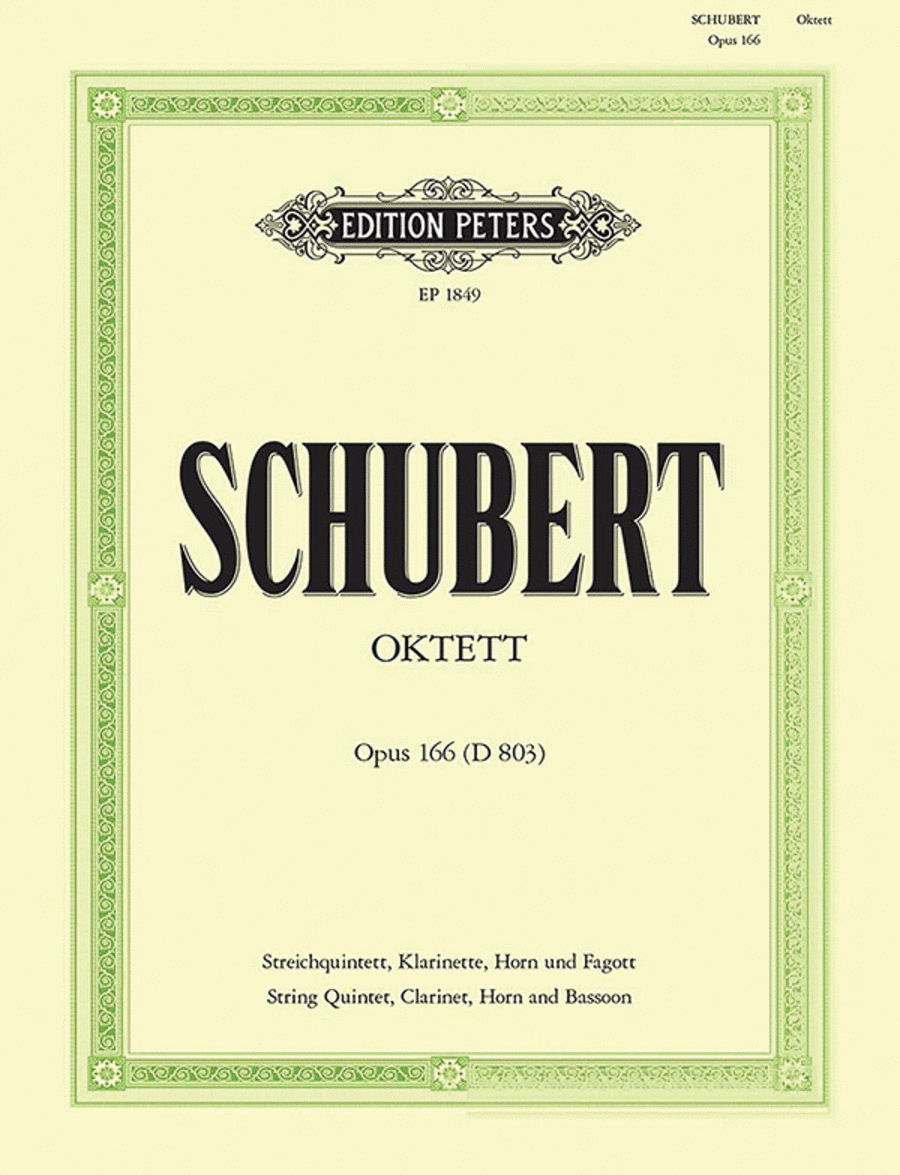 Franz Schubert: Octet (Oktett)