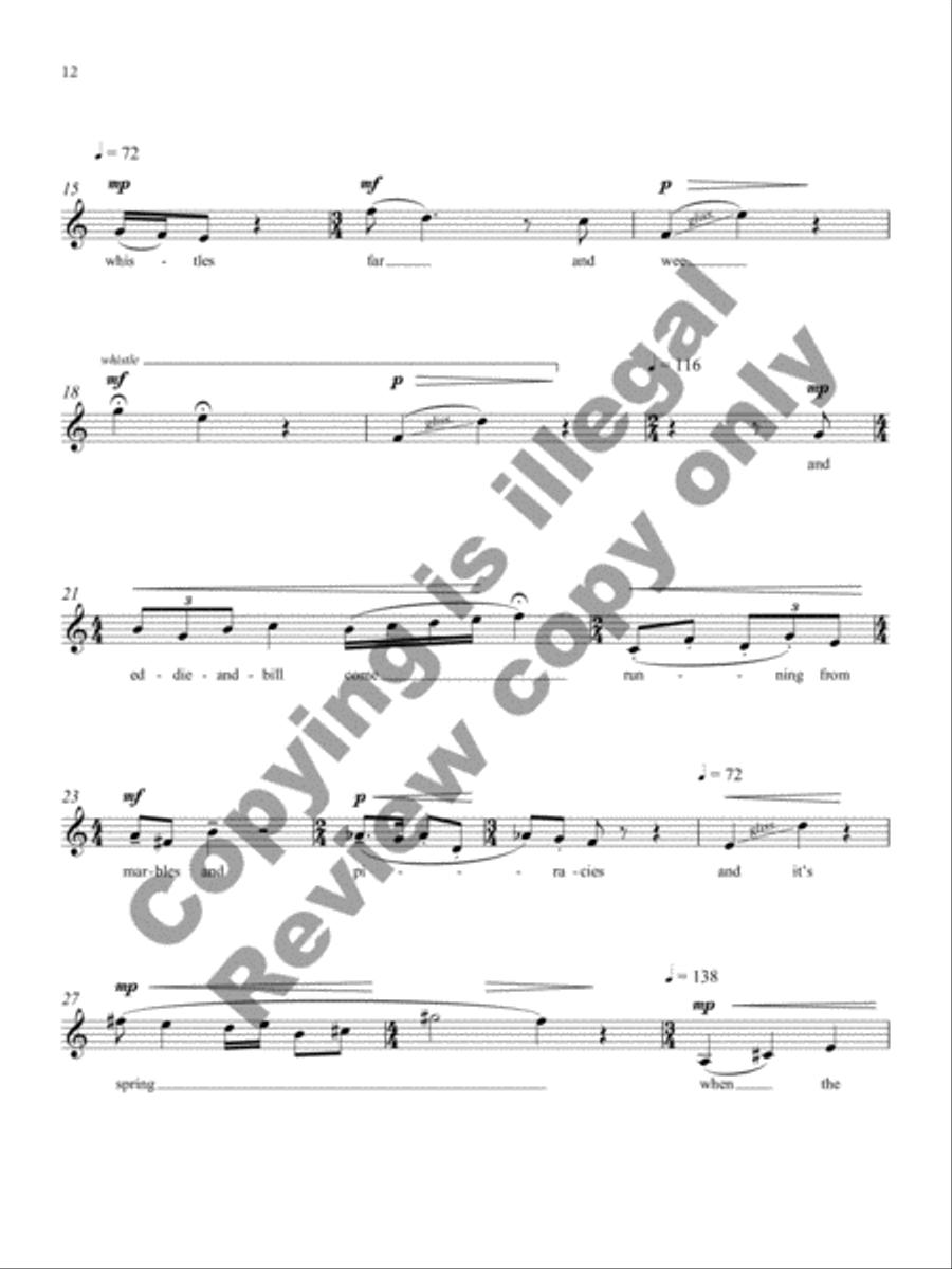 In Spring A Cappella scores gallery preview page 10