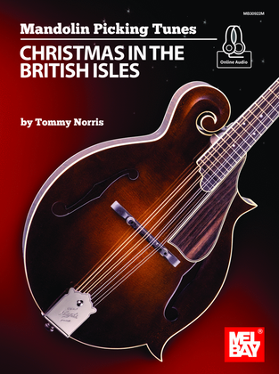 Book cover for Mandolin Picking Tunes - Christmas in the British Isles
