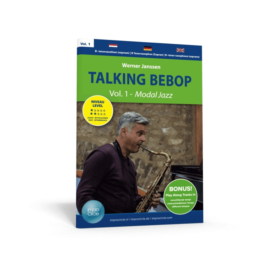 Talking Bebop deel 1 - Modal Jazz - for tenor sax Tenor Saxophone scores gallery preview page 1