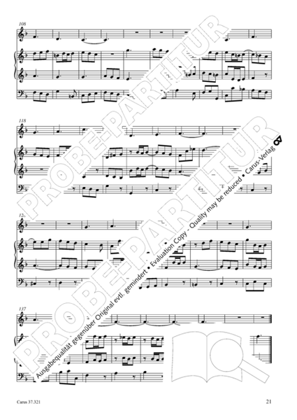 Homilius: 12 Choralbearbeitungen fur Orgel und Melodieinstrument