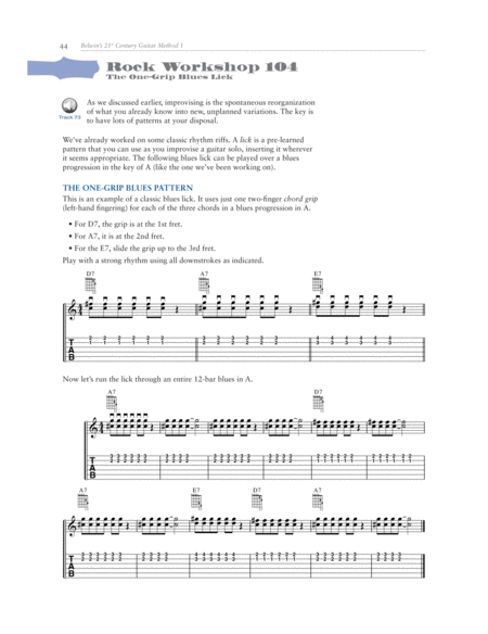 Belwin's 21st Century Guitar Method, Book 1 image number null