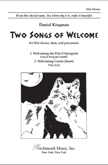 Two Songs of Welcome (Nos. 1 and 2)