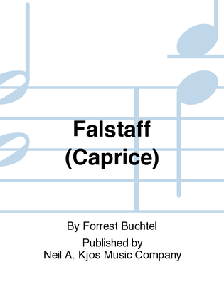 Book cover for Falstaff (caprice)