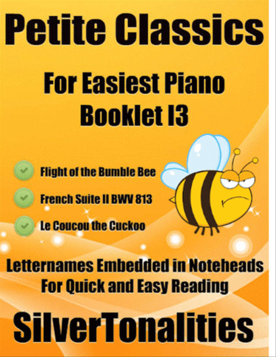 Petite Classics for Easiest Piano Booklet I3 Easy Piano scores gallery preview page 1