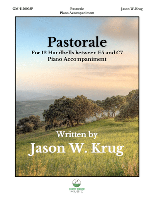 Book cover for Pastorale (piano accompaniment for 12 handbell version)