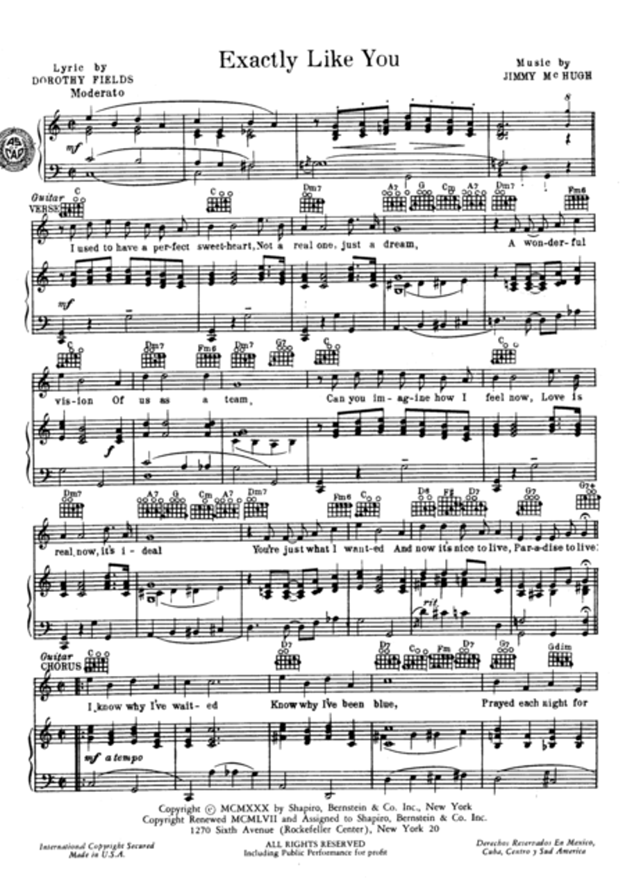 Exactly Like You Voice scores gallery preview page 2