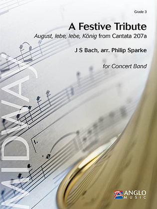 Book cover for A Festive Tribute (from Cantata 207a)