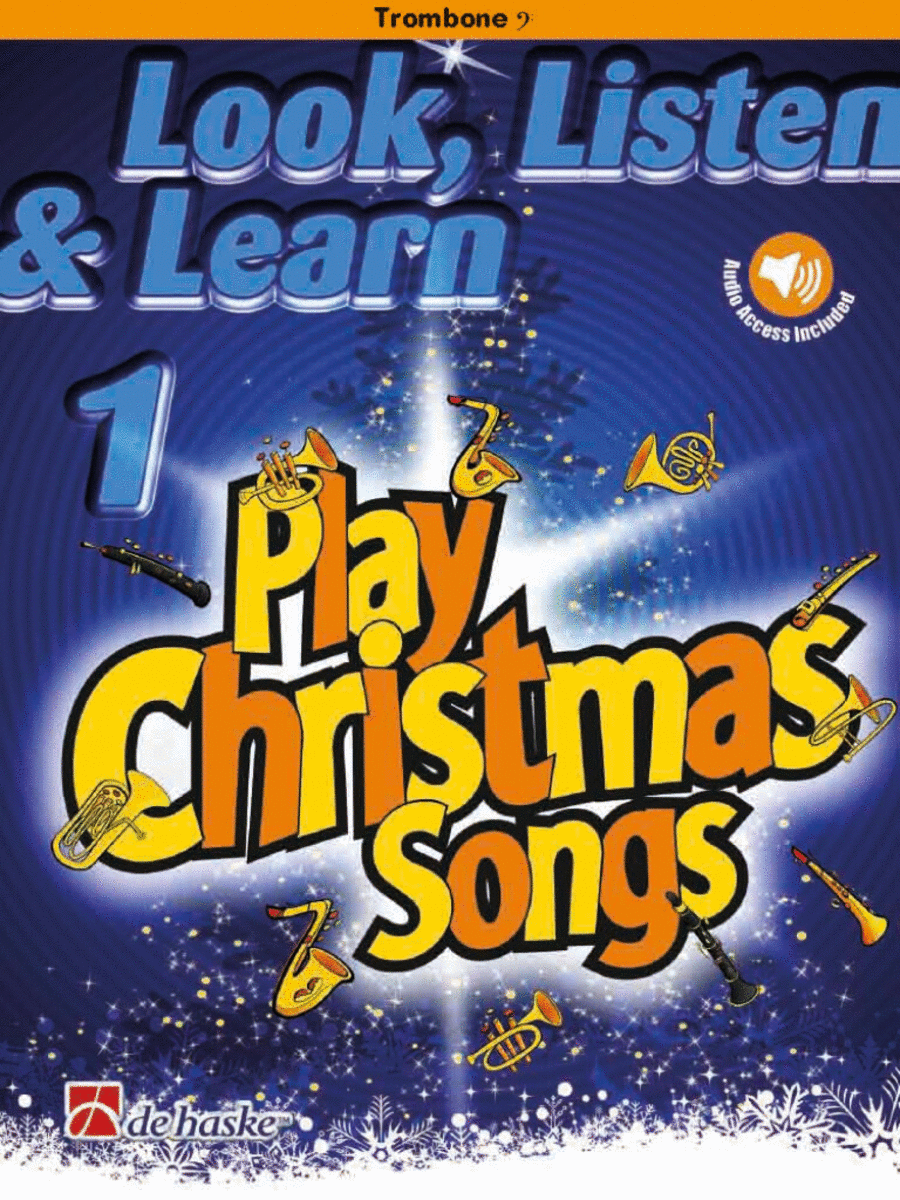 Look, Listen & Learn 1 - Play Christmas Songs Trombone Solo scores gallery preview page 1