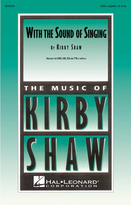 Book cover for With The Sound Of Singing