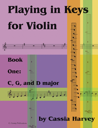 Book cover for Playing in Keys for Violin, Book One