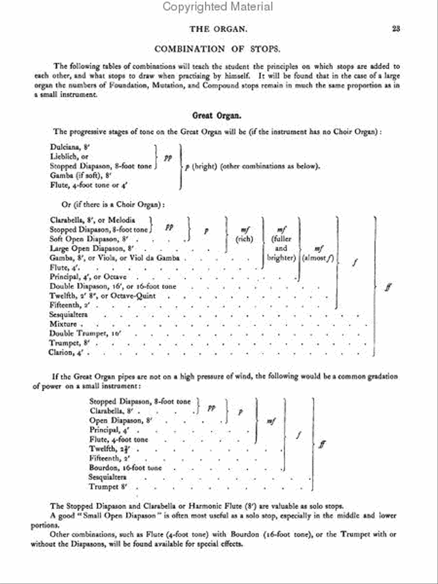 Complete Organ Method -- A Classic Text on Organ Technique Organ scores gallery preview page 2
