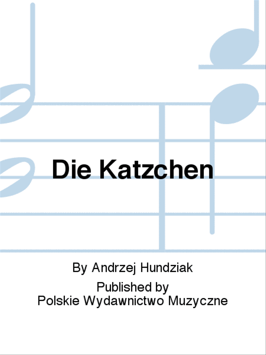 Die Kätzchen Piano Solo scores gallery preview page 1