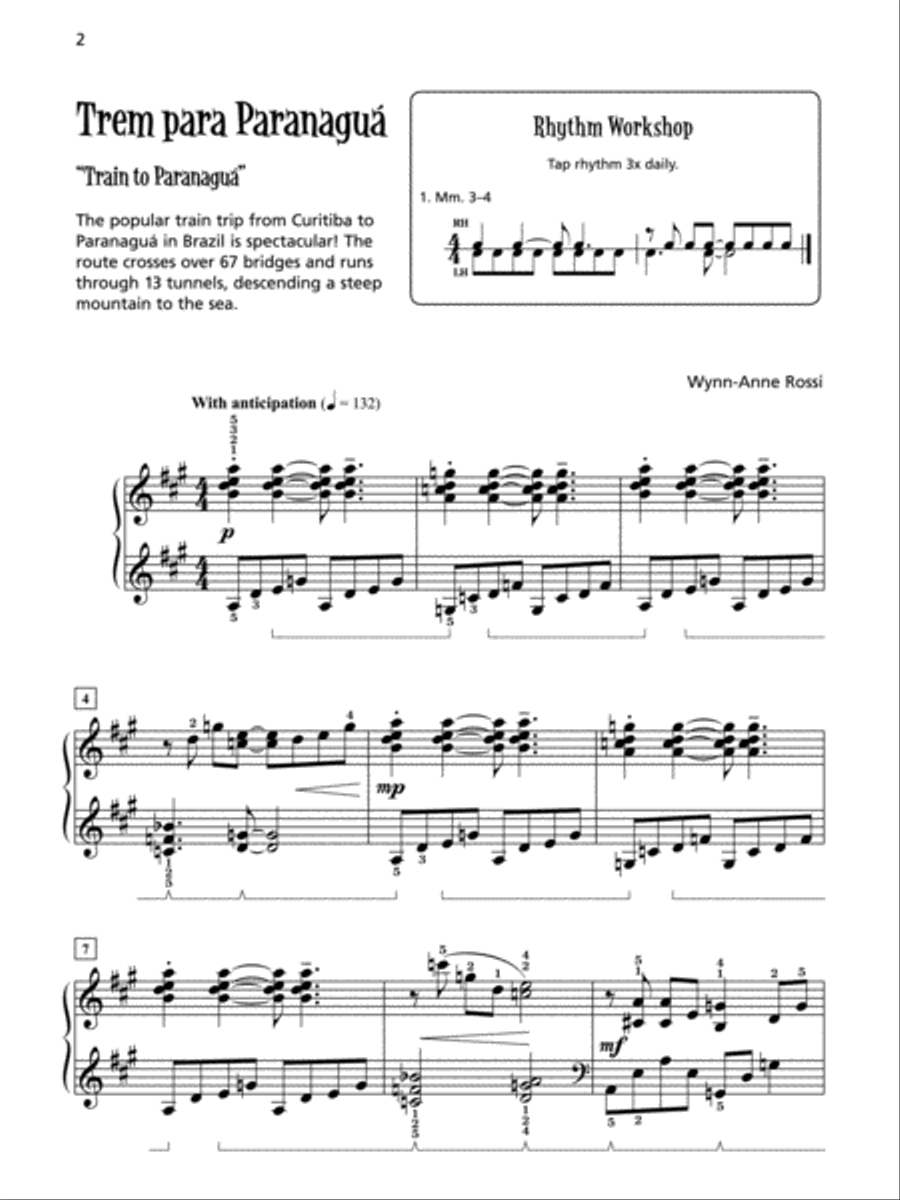 MAosica Latina, Book 4 Piano Solo scores gallery preview page 3