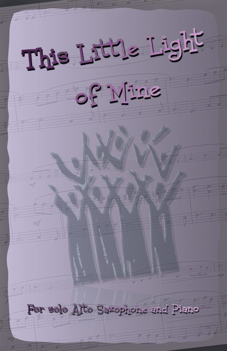 This Little Light of Mine, Gospel Song for Alto Saxophone and Piano Alto Saxophone scores gallery preview page 1