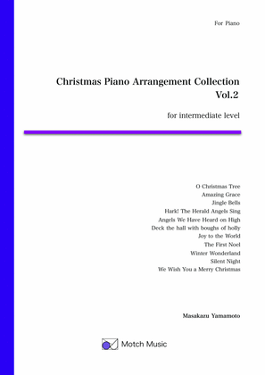 Book cover for Christmas Piano Arrangement Collection Vol.2 [Piano solo / intermediate or advanced]
