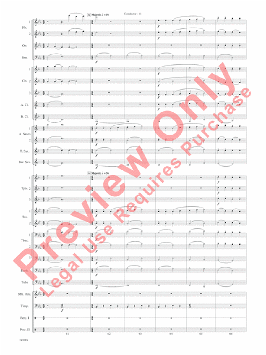Appalachian Carol Concert Band scores gallery preview page 14