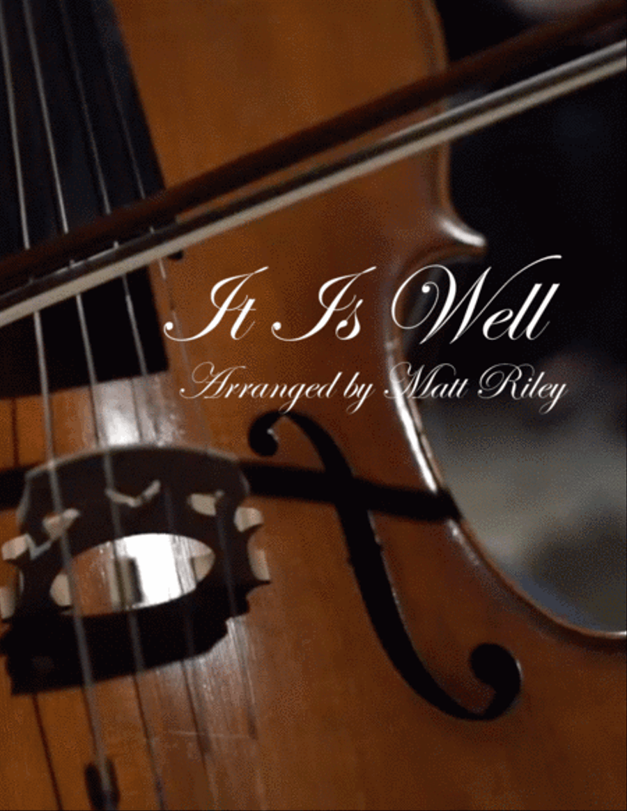 It Is Well - Piano & Cello Piano scores gallery preview page 1