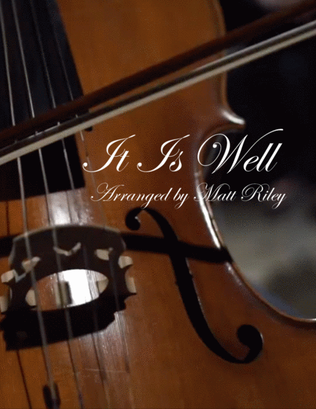 It Is Well - Piano & Cello