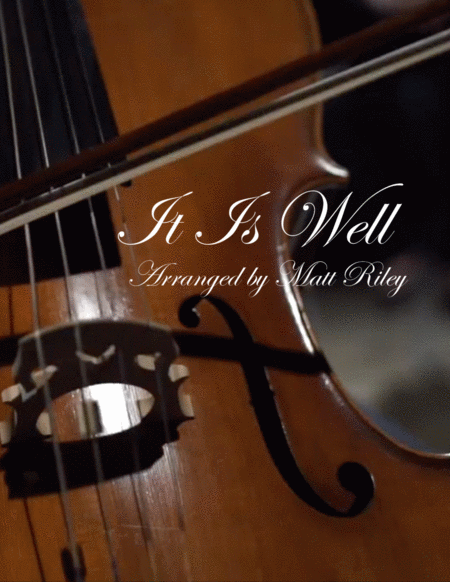 It Is Well - Piano & Cello image number null