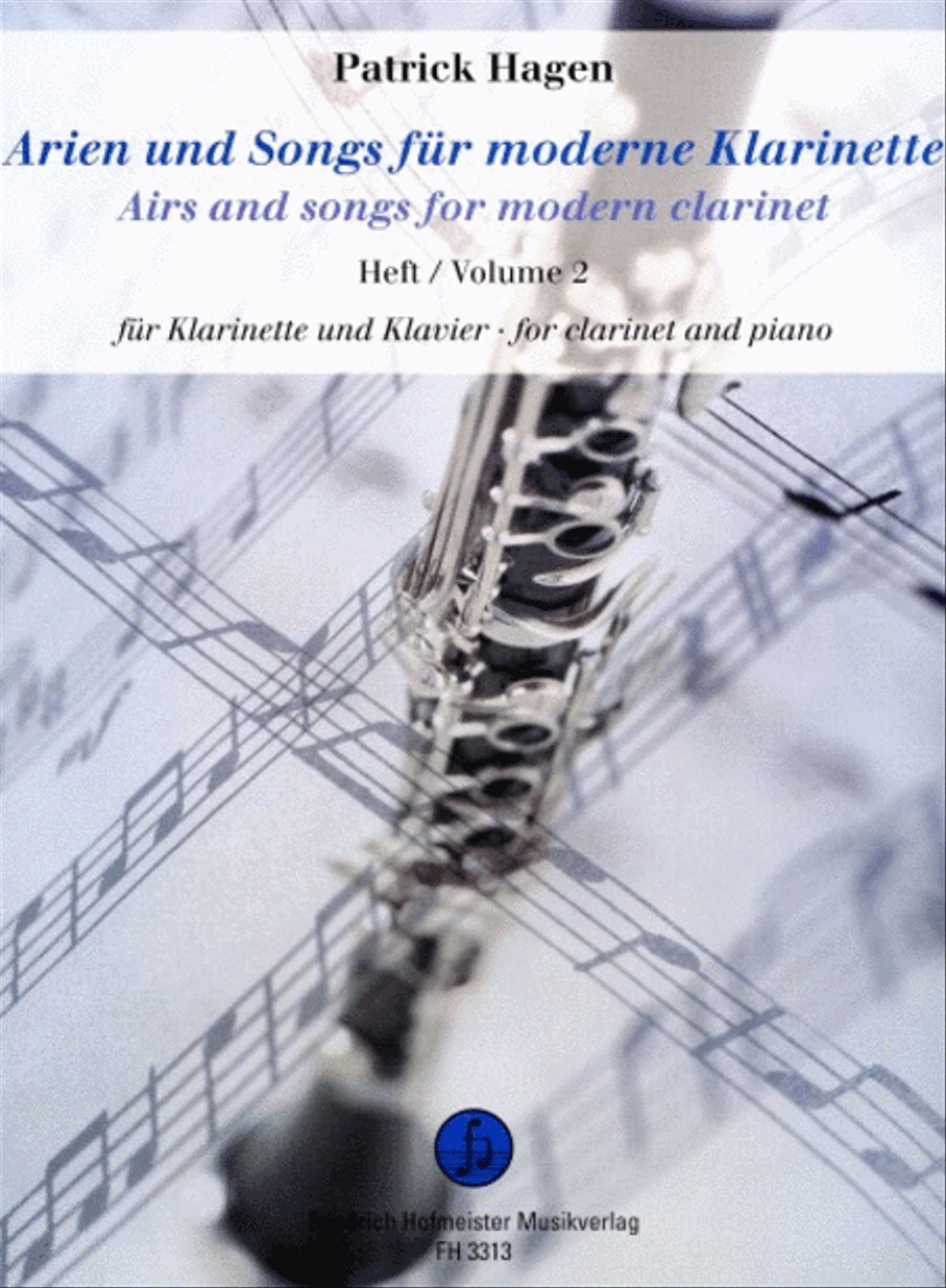 Arien und Songs, Heft 2 Clarinet Solo scores gallery preview page 1