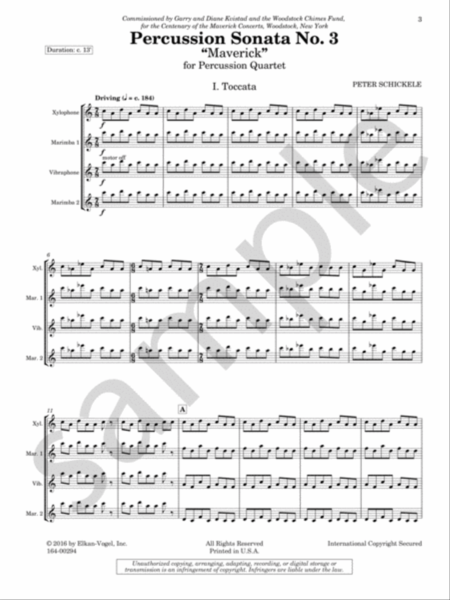 Percussion Sonata No. 3 