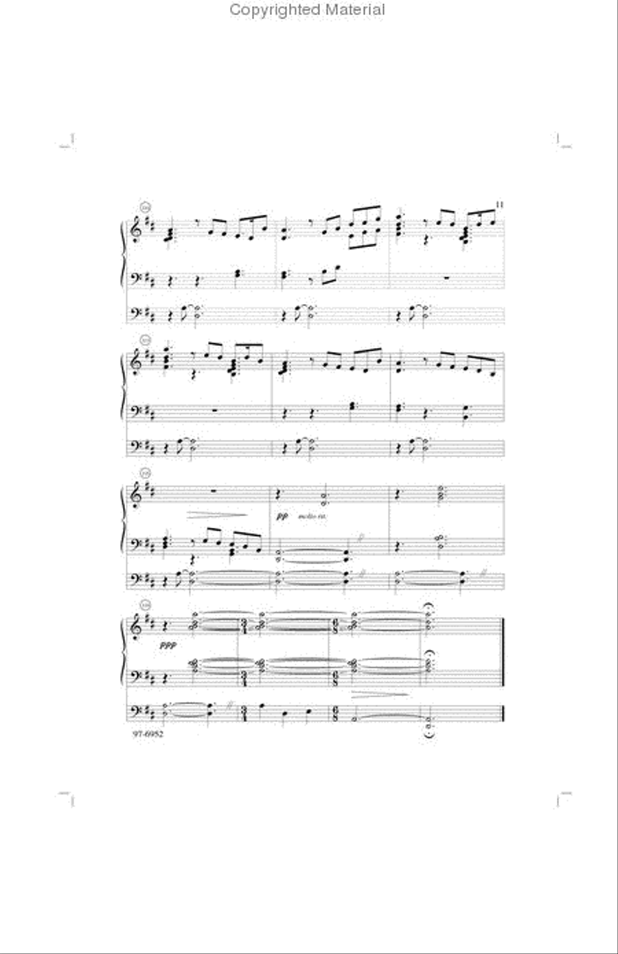 Carillon (Behnke) Carillon (Behnke) Organ scores gallery preview page 5