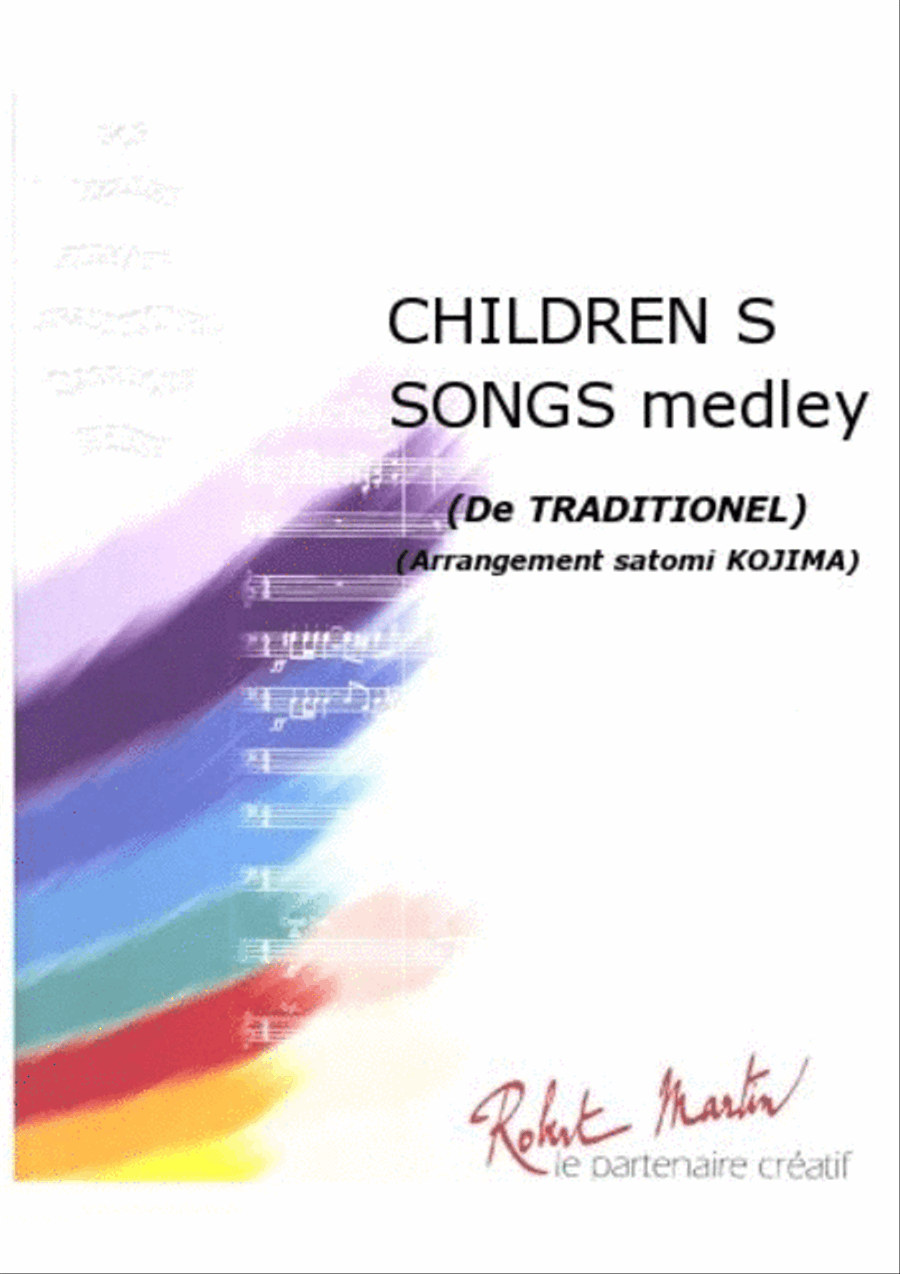 Children S Songs Medley Concert Band scores gallery preview page 1