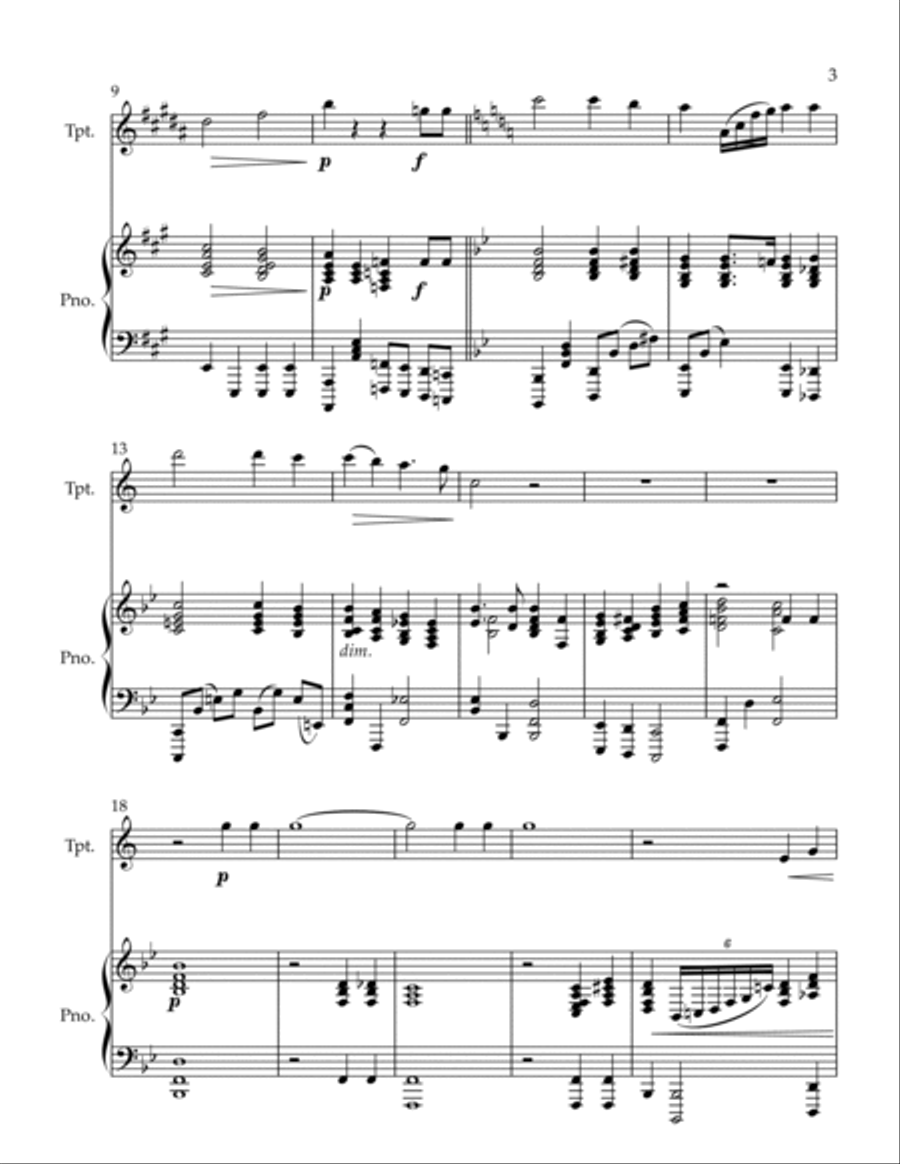 It Is Well B-Flat Trumpet scores gallery preview page 3