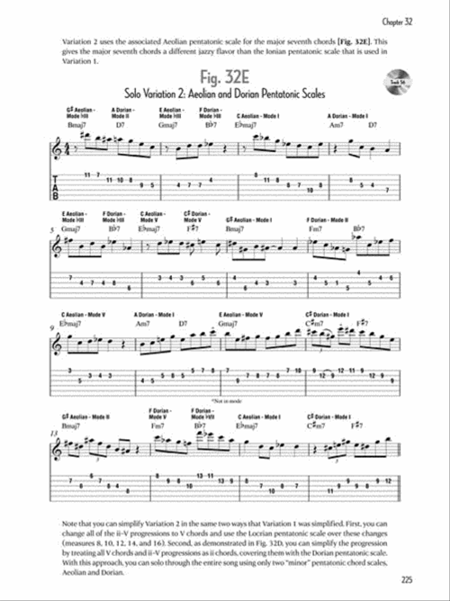 Jazz Guitar Soloing Concepts Electric Guitar scores gallery preview page 6