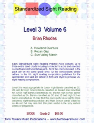 Sight Reading Practice Pack Level 3 Volume 6
