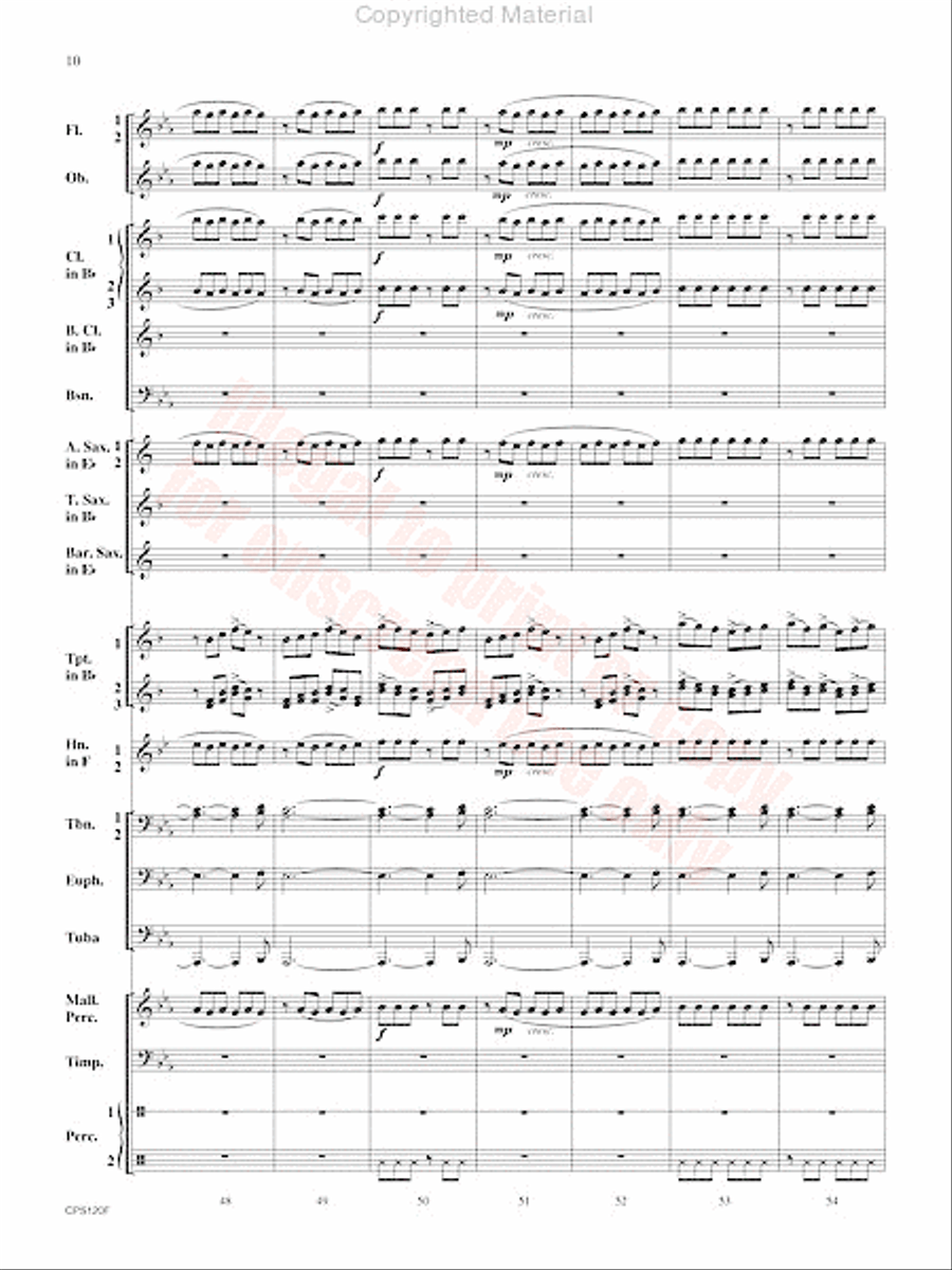 Instinct Concert Band scores gallery preview page 11