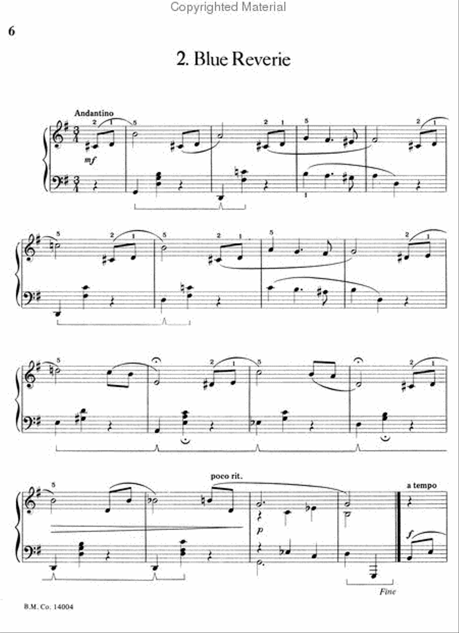 Piano Suite for Intermediate Solos Piano Solo scores gallery preview page 3