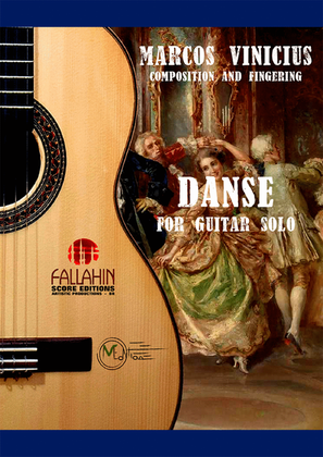 Book cover for DANSE - MARCOS VINICIUS - FOR GUITAR SOLO