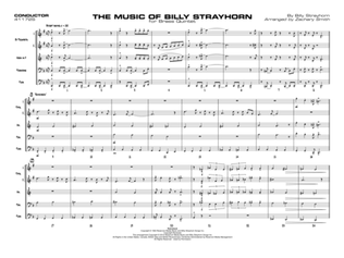 Book cover for The Music Of Billy Strayhorn (Brass Quintet) (arr. Zachary Smith) - Full Score