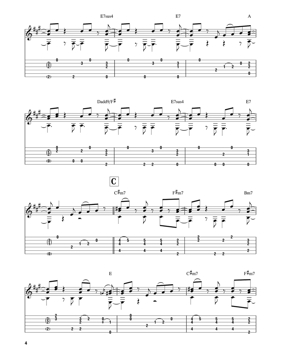 Signe Acoustic Guitar scores gallery preview page 4
