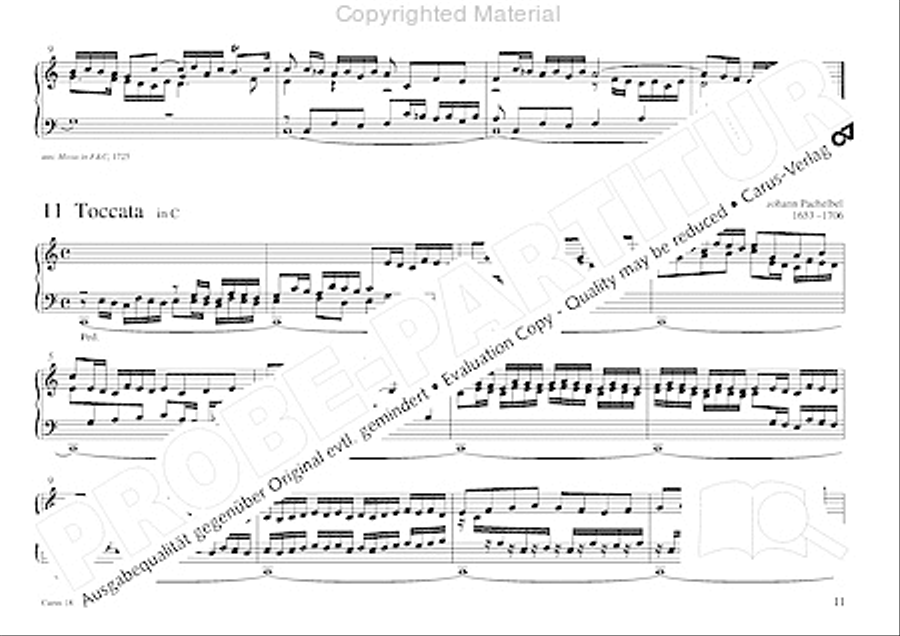 Organo pleno. Orgelstucke zum Ein- und Auszug Organ Solo scores gallery preview page 19