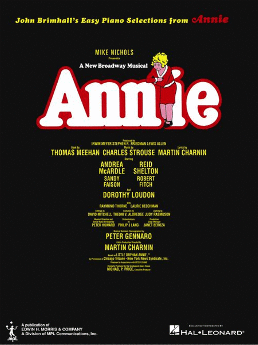Annie (Broadway) Piano scores gallery preview page 3
