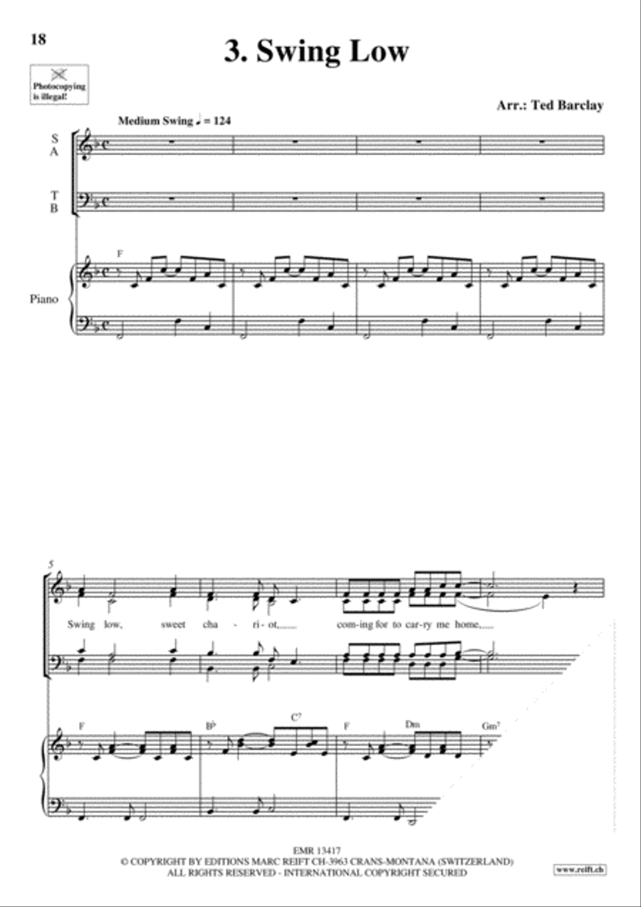 Greatest Choral Hits Volume 5 4-Part scores gallery preview page 6