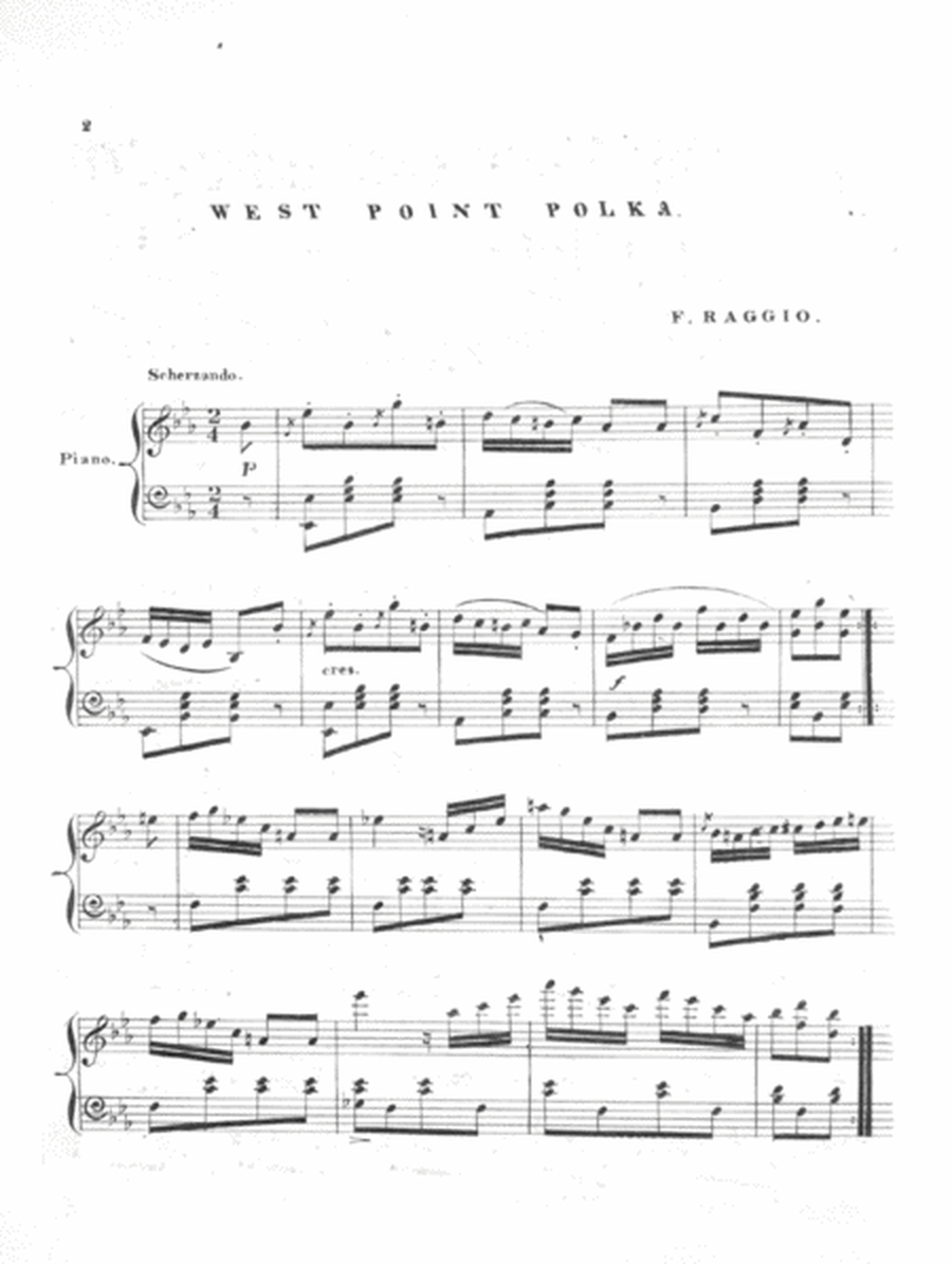 West Point New Polka, Redowa, and Polka Mazurka