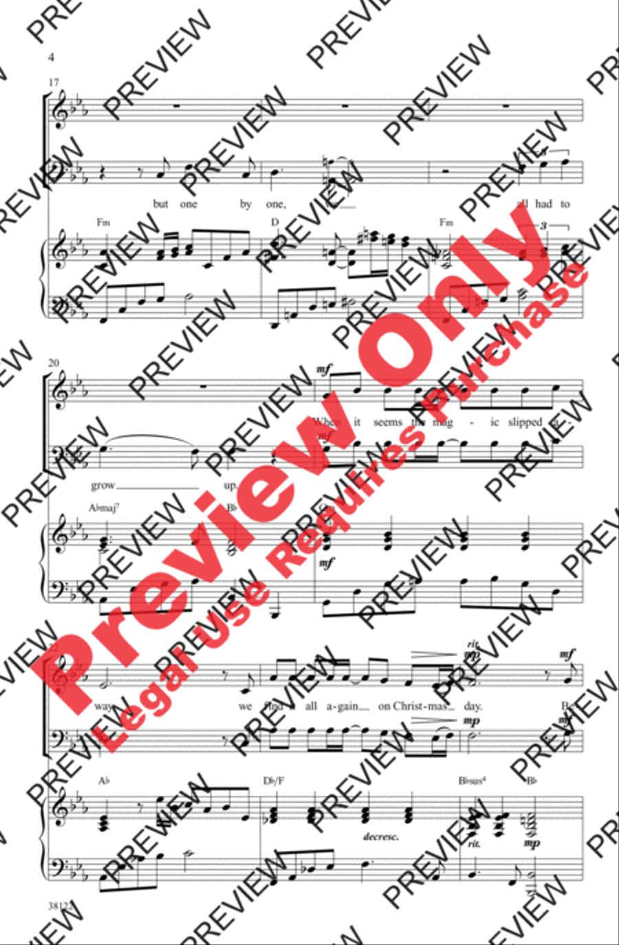 Believe 3-Part scores gallery preview page 15